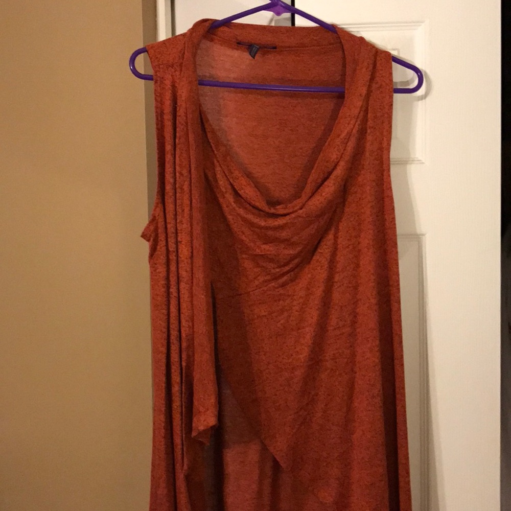 Orange shawl